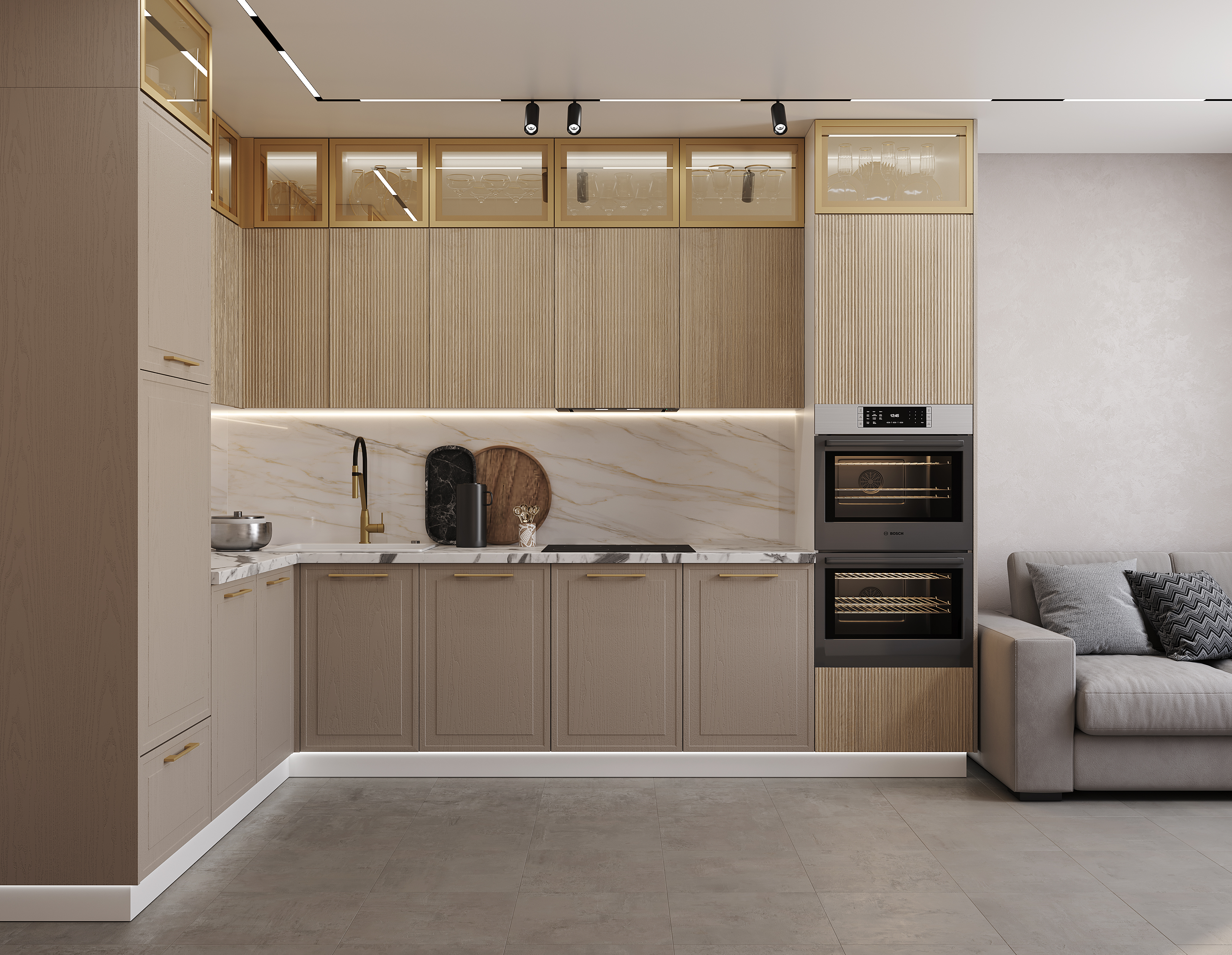 Адель-миндаль F14, Рейка-слоновая кость MF18